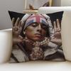 Urban CCentral CeeS Cushion Cover Breathable and Skinfriendly Linen Pillowcase Square Removable and Washable Cushion