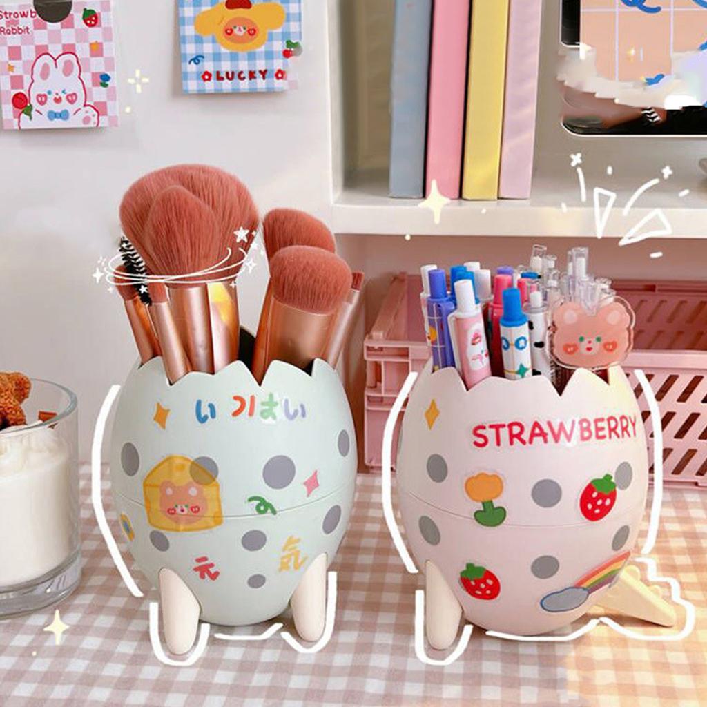 Dinosaur Egg Pencil Holder Fashion Cute Pen Holder Detachable ABS Personalized Pen Holder Modern Pen
