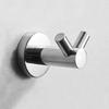 Black 304 Stainless Steel No-Drill Coat & Hat Hook for Bathroom or Entrance