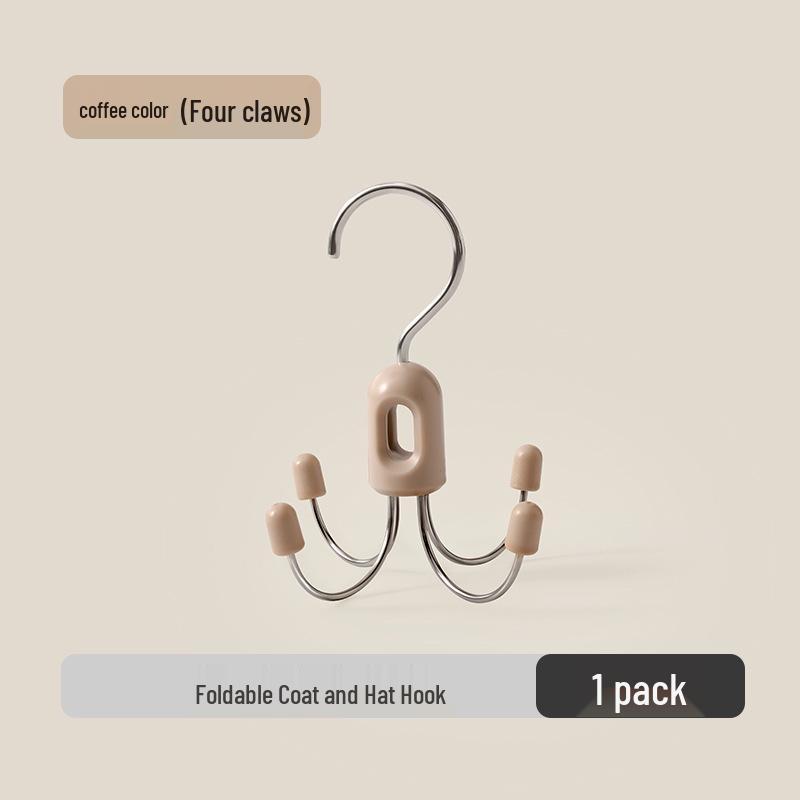 

Multifunctional Rotating Hanger: Foldable Storage for Underwear, Ties, Bags