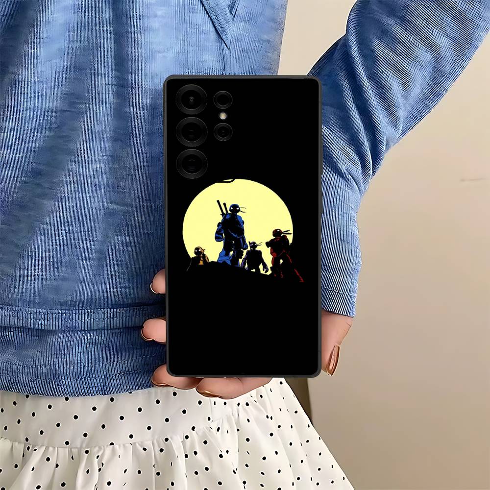 

Animated N-Ninja T-Turtles TV Phone Case For Samsung S 24 Fe 25 Ultra Plus 20 Lite 21 30 22 23 24 22 Ultra 5G Fundas Samsung S23 5G