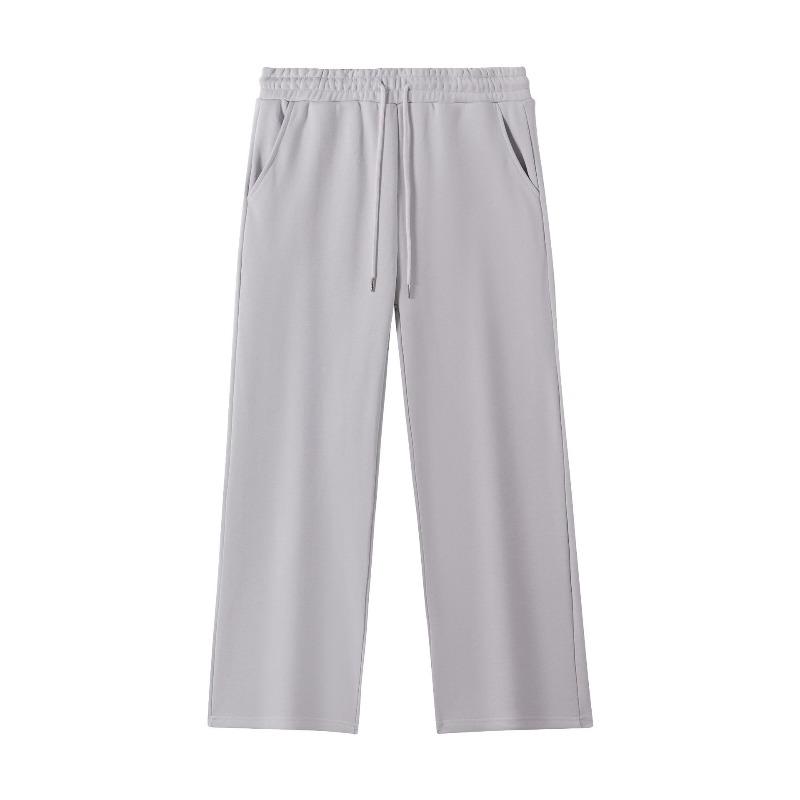 Autumn Sweatpants Women Straight Leg Sport Pants Ladies Gray Basic Joggers Wide Leg Women's Pants Trousers