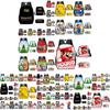 New Arrival Mario Cartoon Backpack For Elementary And Middle School Students Lunch Bag And Pencil Case Included