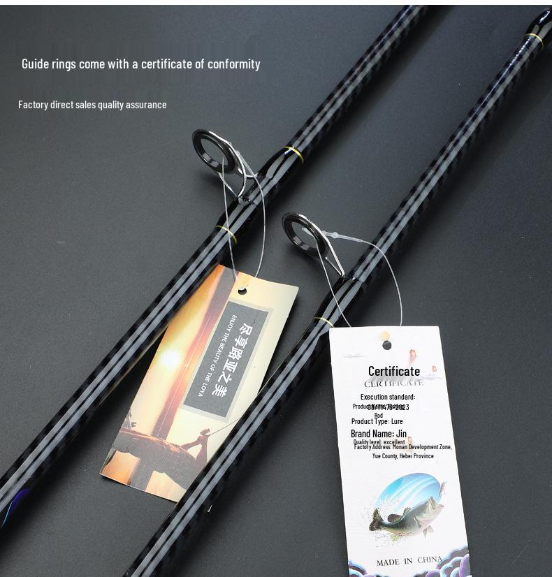 Fiberglass Lure Rod, M/ML Action with Hollow Spigot Handle