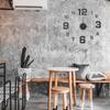 Silent Luminous Stickers 3D Digital Clock Wall Decor Wall Clock