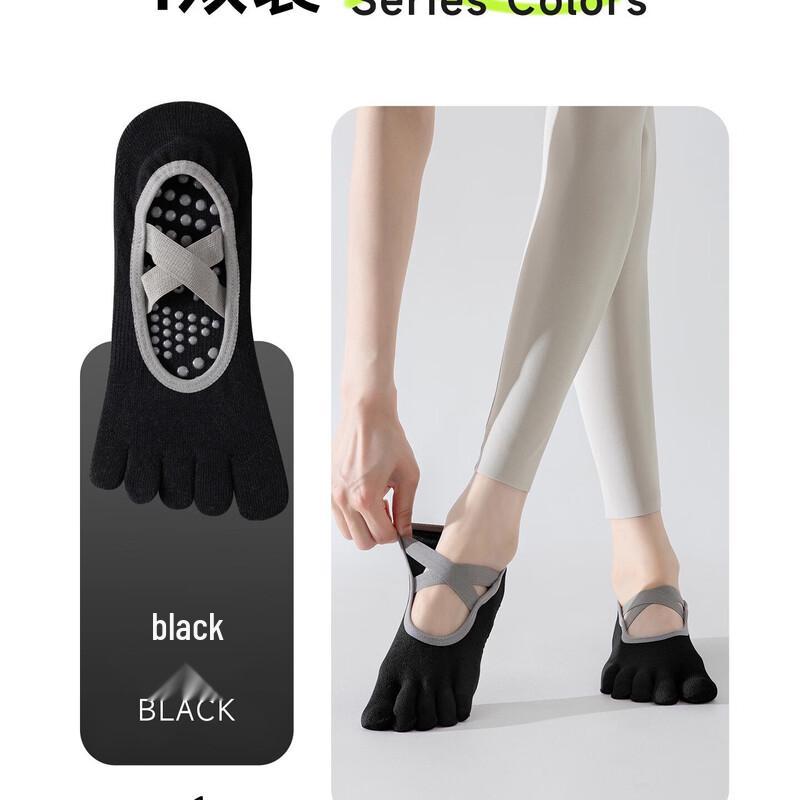 MDNGMDNG Five-Toe Yoga Socks One Size