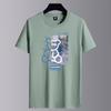 Men's Summer 2025 Cotton Loose Casual Short-Sleeve T-Shirt