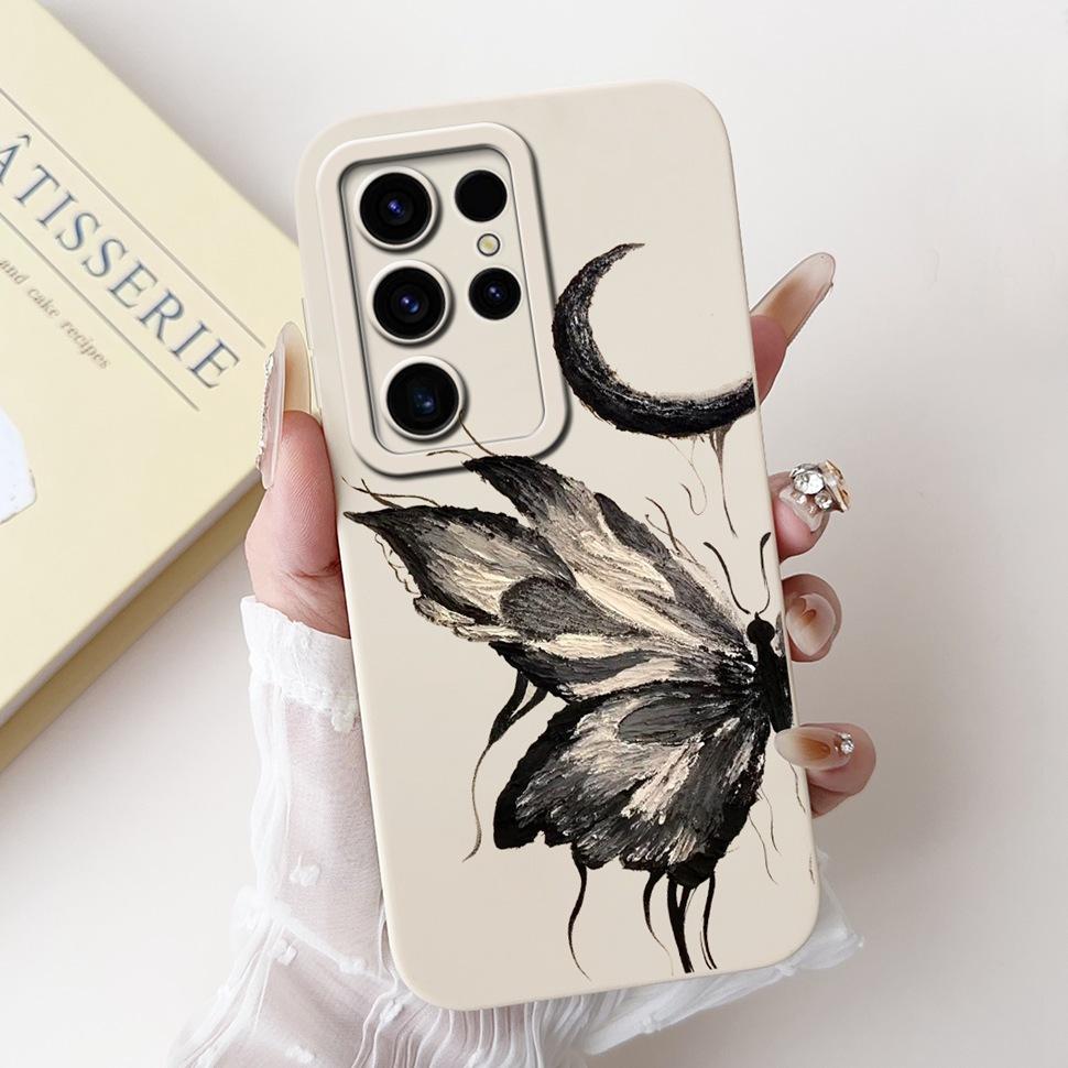 For Samsung Galaxy S24 Ultra Case Beautiful Cartoon Cover S24Ultra S928B S928U Soft TPU Phone Case For Samsung S24 Ultra Shell