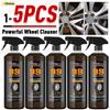 120ml Powerful Wheel Cleaner Car Wheel Metal Rust Remover Spray Scratch Repair Polishing Car Detailing Rim Tire Cleaning Kit