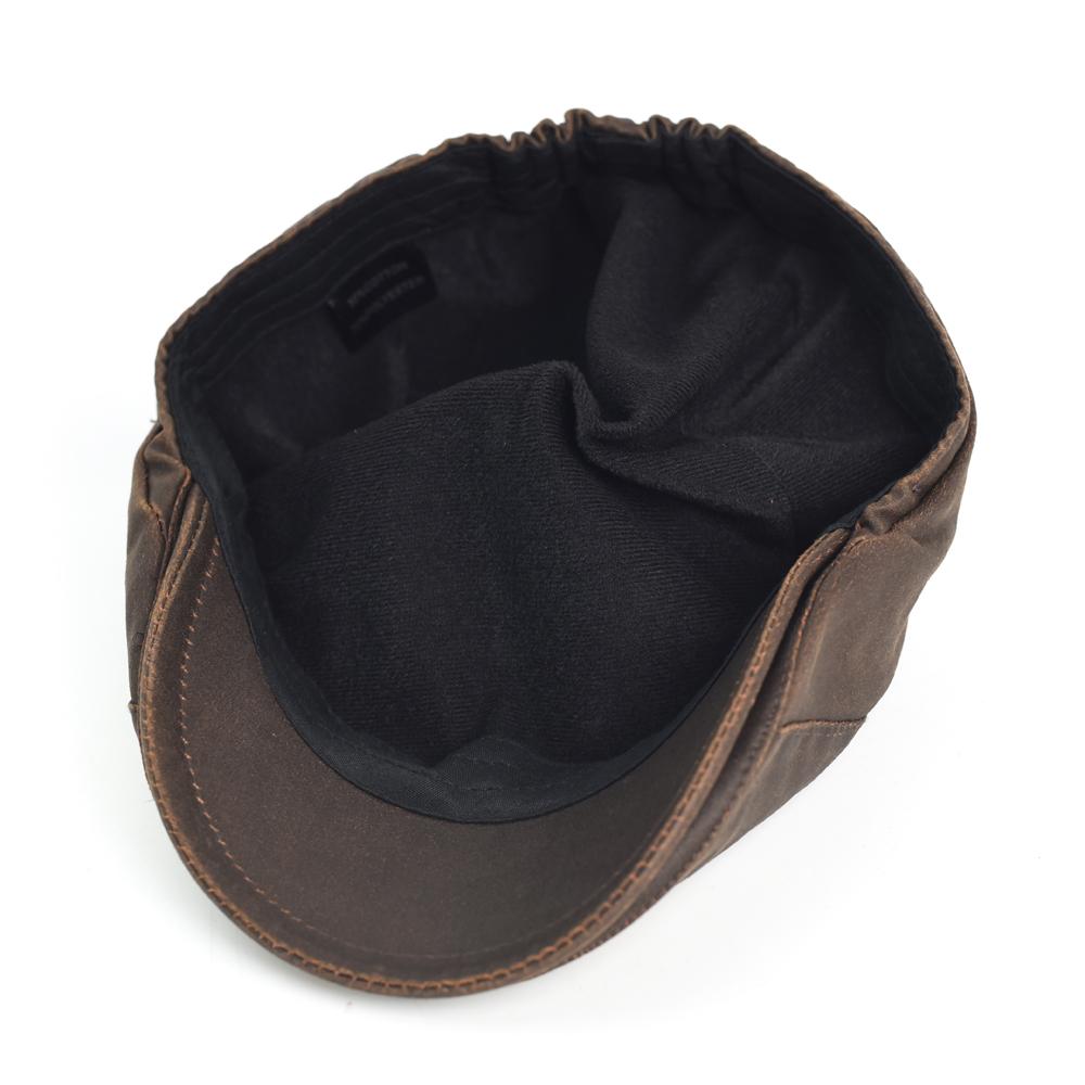 Winter Autumn Newsboy Cap Men Women Warm Vintage Casual Berets Gatsby Flat Hat Peaked Cap Adjustable