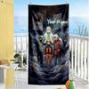 Naruto Character Customize Text Beach Towel Super Soft & Absorbent Suitable for Swimming Gym Camping Yoga Vacation