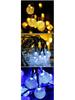 LED Solar Waterproof Crystal Ball String Lights for Outdoor Patio and Camping Decor
