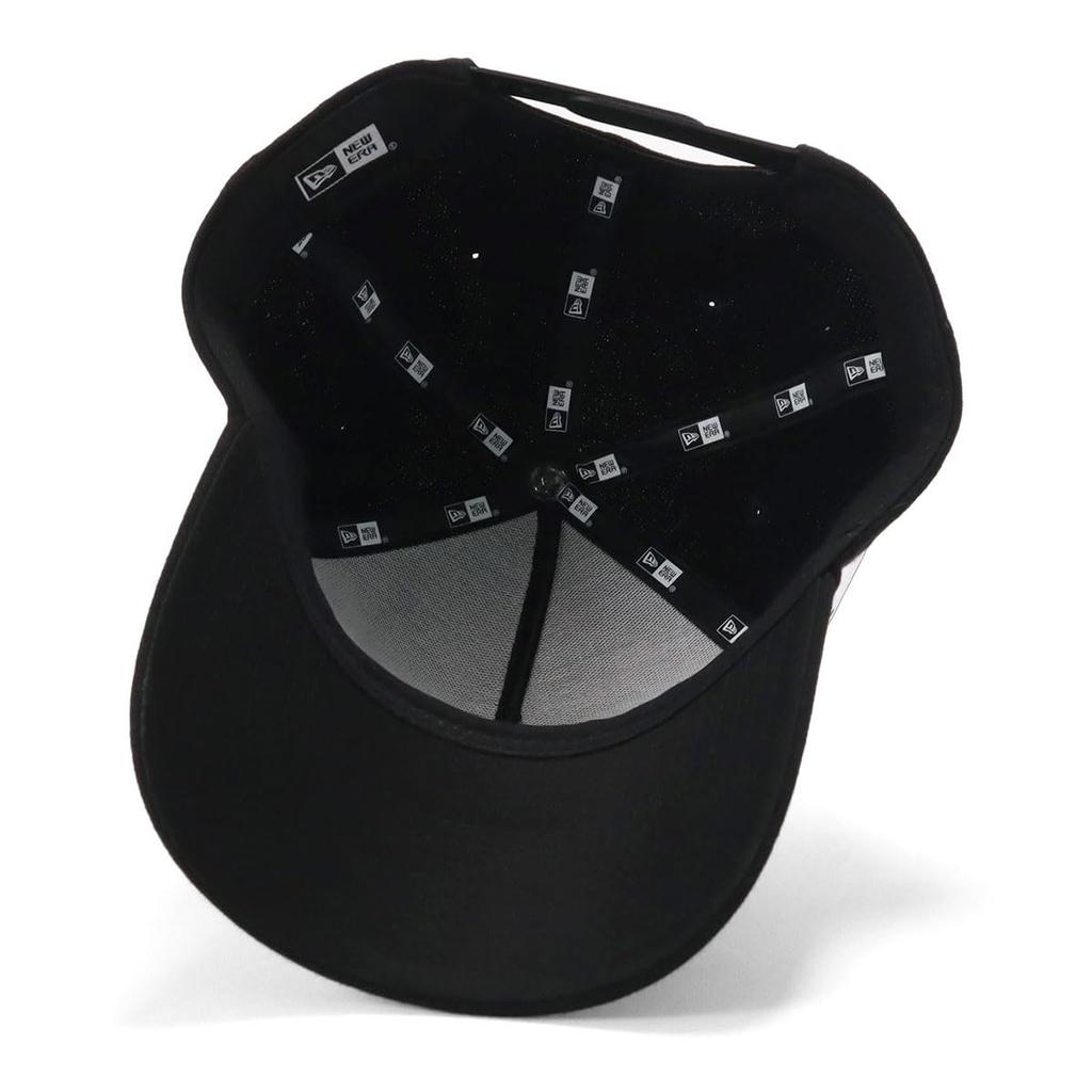 New Era 9FORTY Sweat Golf 2023 One Size A-Frame Cap, Fall/Winter (13762965), Black, (56.8-60.6cm)