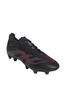 Adidas predator league sg soccer shoes soft ground outsole Black/Red