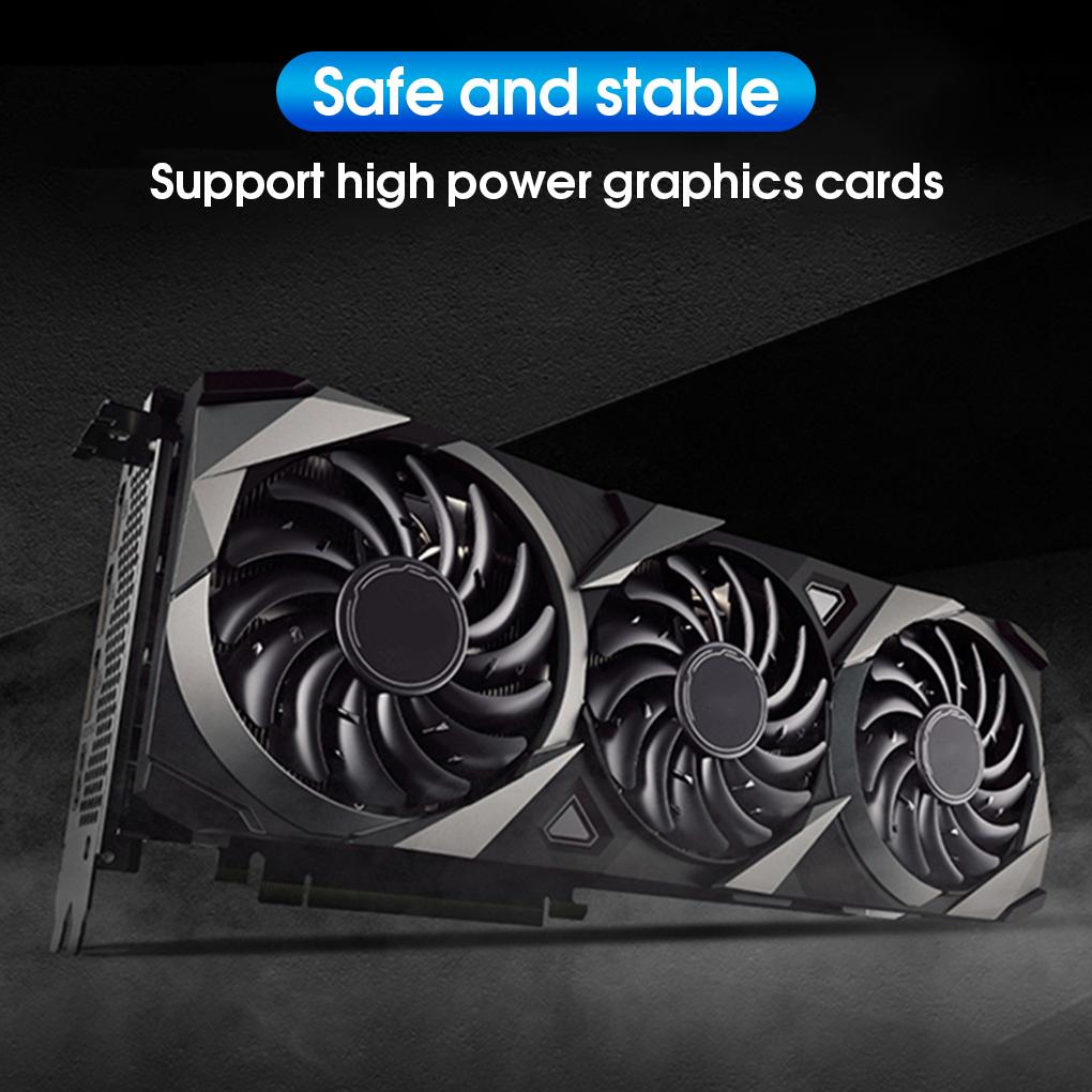 GPU Power Supply Splitter Cable Motherboard Graphic Card Female to Male Quick Speed Adapter Extender 2pin 6pin Extension Cord