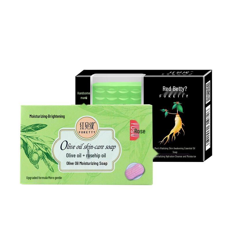 

Foretty Olive Oil & Men s Essential Oil Soap Set