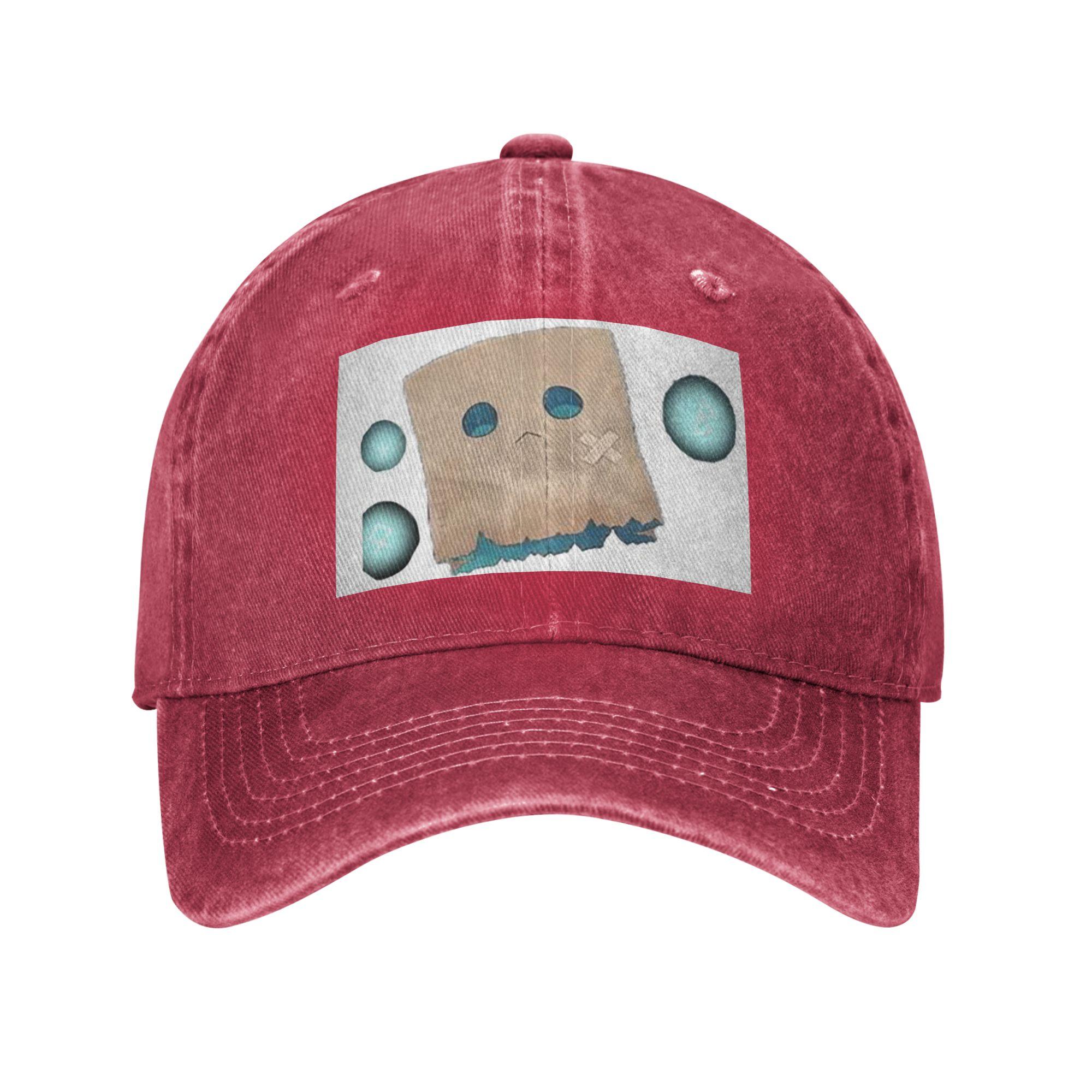 Nanashi Mumei - Nameless Friend Baseball Caps Fashion Denim Fabric Hats Casquette Streetwear Baseball Cowboy Hat for Unisex One Size