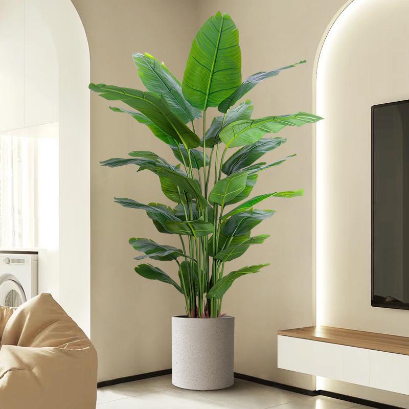 Árbol Artificial Ave del Paraíso - Planta de Suelo Grande para Interiores para Decoración de Sala de Estar