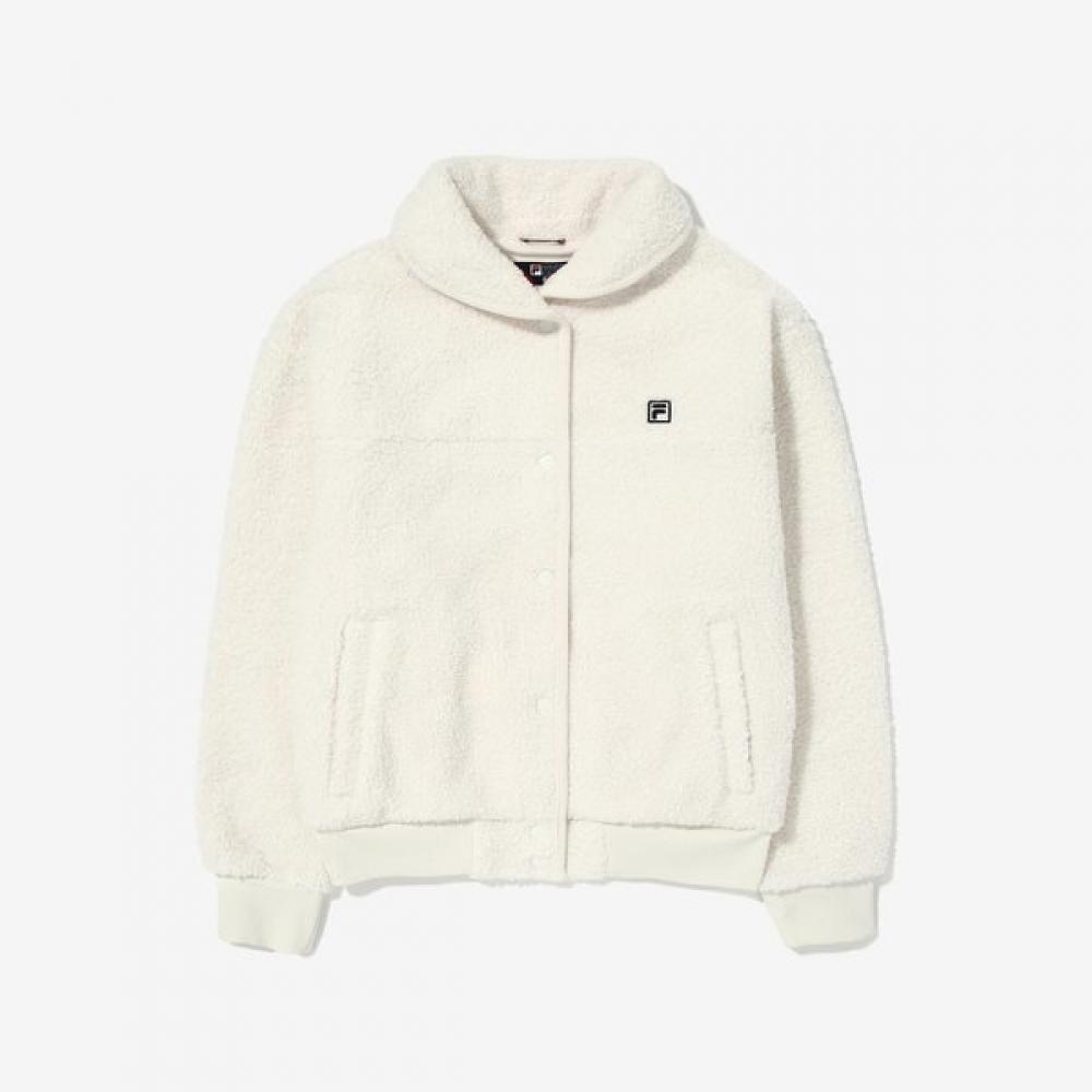 

Флис Fila с воротником-шалью для тенниса CREAM/W85