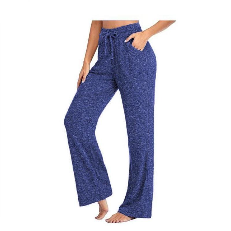 S-5XL Spring and Autumn New Casual Pants, Yoga Pants, Quick-drying Trousers, Women's Wide-leg Pants