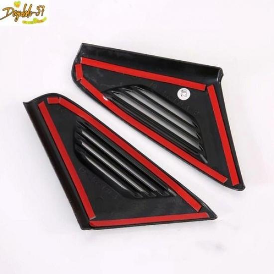 Accessories For Tesla Model X 2016- Side Air Outlet Vent Frame Cover Trim