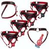 SHAZ Premium Microfiber Male Chastity Cage Harness Belt Urethral Lock Device Back Ring Support Strap On Dildo Sex Toy for Men