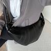 Sheepskin Croissants Women's Genuine Leather Kosong Bag High-end Single-shoulder Cross-arm Niche Dumpling Light Luxury