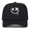 Unisex Xx Smiling Face Embroidery Baseball Net Caps Spring Summer Outdoor Adjustable Casual Hats Dad Hat Sunscreen Hat