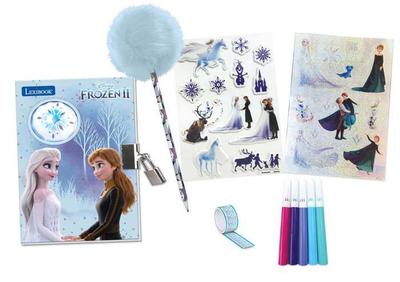 Frozen Electronic Diary with Light Effects and Accessories (stickers, Pencil, Markers)