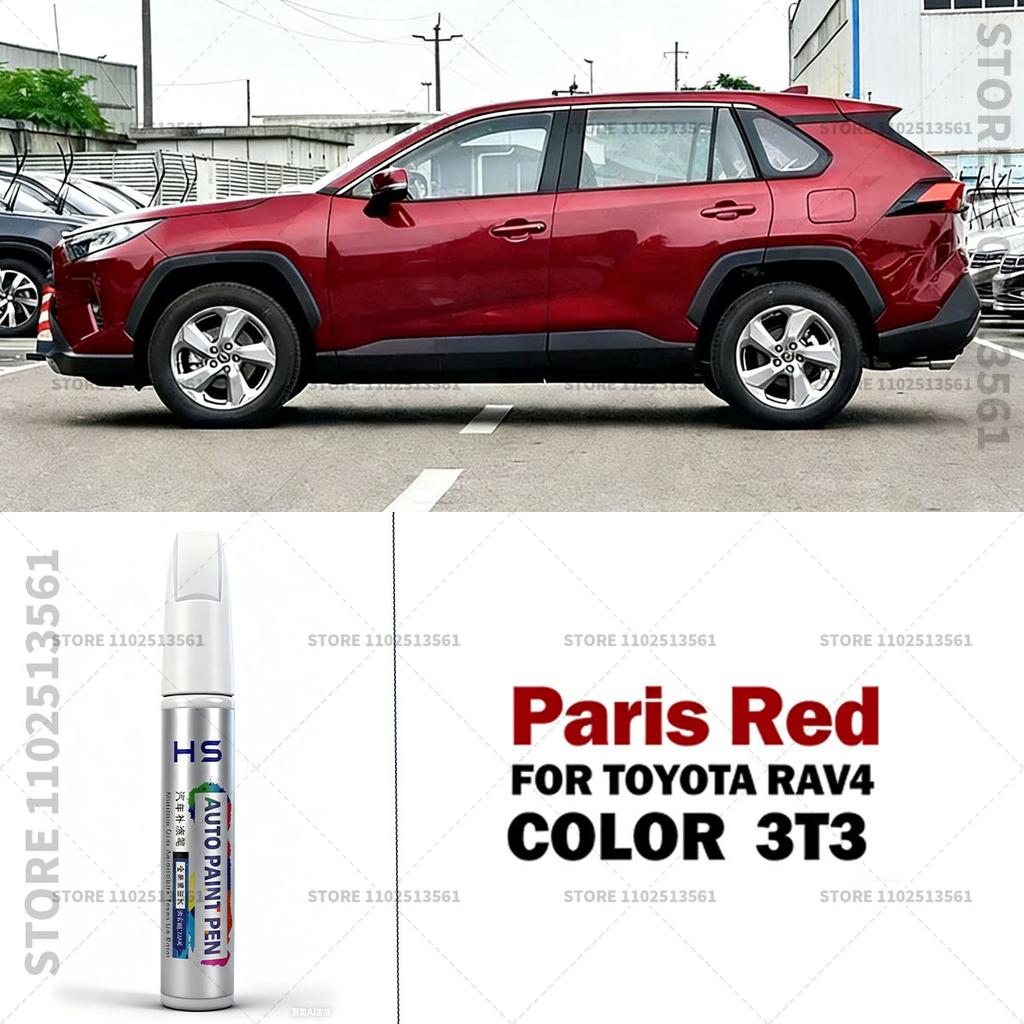 For 2005-2025 Toyota RAV4 White 070 Grey Black 209 Red 3T3 Blue Paint Repair Pen Touch Up Scratch Remover DIY Car Accessories