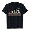 Lustiges Tennis Entwicklung des Menschen Sport Retro Vintage Geschenk T-Shirt Jugendliche T-Shirts für Männer Baumwoll Tops & T-Shirts Street Günstig