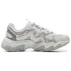 LiNing Cat Paw Lite 2 Classic Versatile Retro Thick Sole Increased Height Non-Slip Wear-Resistant Low-Top Dad Shoes Women Sneakers White AGCV030-3