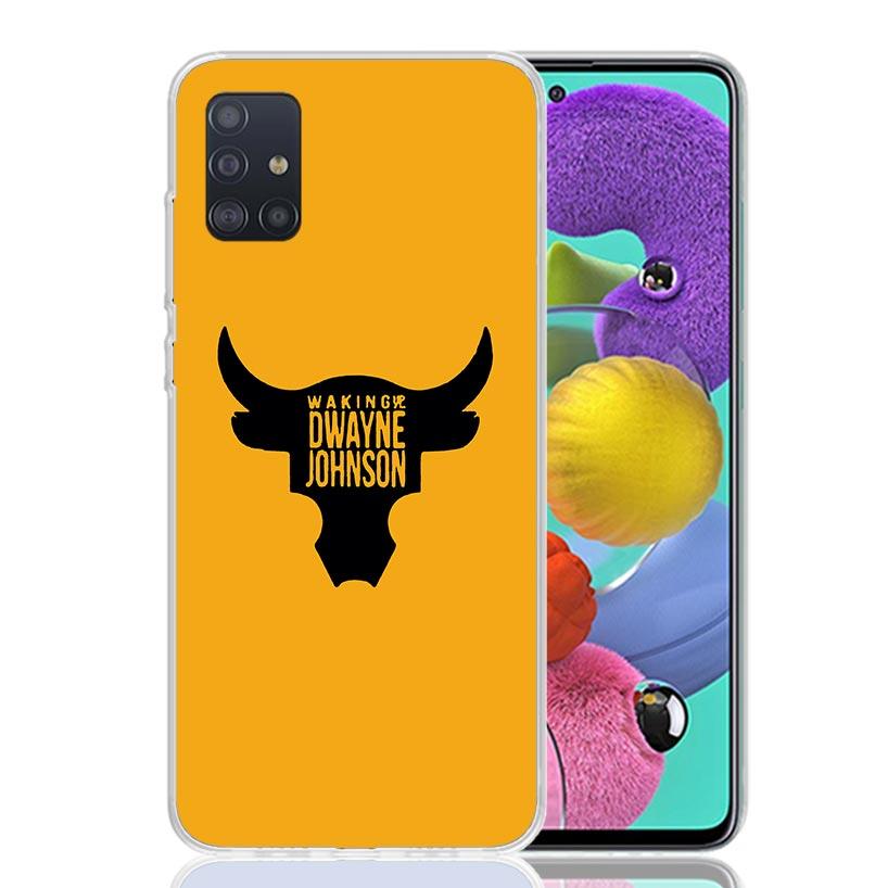 The Rock Dwayne Johnson ua Handyhülle Für Samsung Galaxy A52 A32 A22 A12 A02S A50S A30S A51 A31 AA71 Note 20 Ultra 10 S10 Plus G