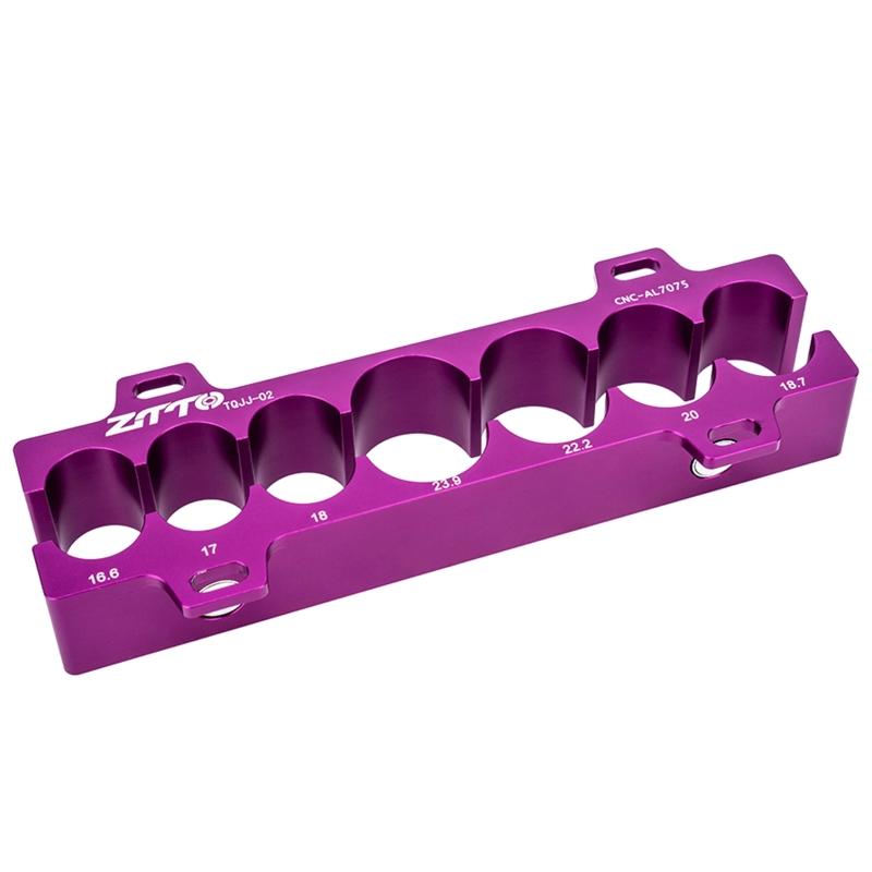 Portable Bicycle Universal Table Vise Insert Clamp Tool Contains Magnet & Hook Variety of Axles, Spindles & Most of Tool