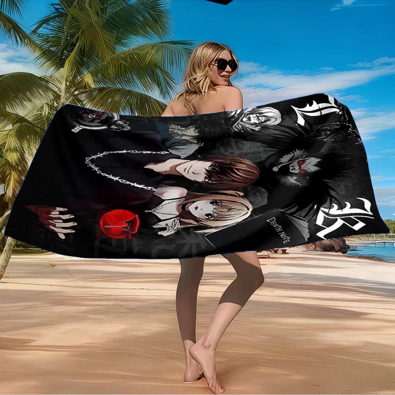 Death Dark Secrets Beach Towel Microfiber Beach Towel, Lightweight and Quick-Dry, for Summer Travel, Swimming Pool Fan Birthday Gift