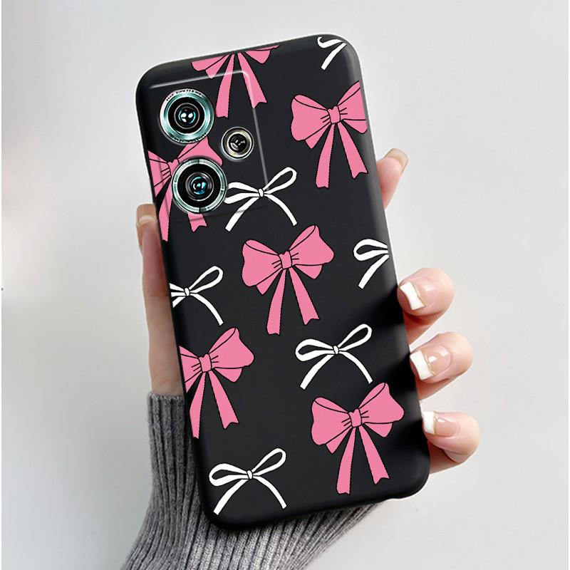 For ZTE Nubia Z50 Case NX711J Luxury Cute Heart Rabbit Black Soft Silicone Shockproof Back Cover For NubiaZ50 Z 50 5G Phone Case