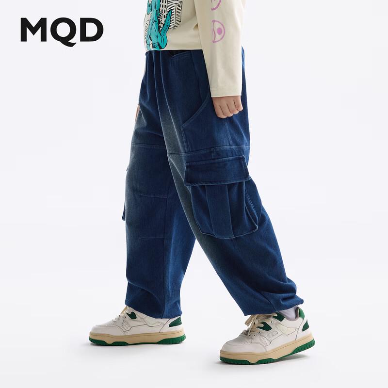 

MQD Boys 2025 Spring Cloud Cotton Denim Jogger Pants 120cm