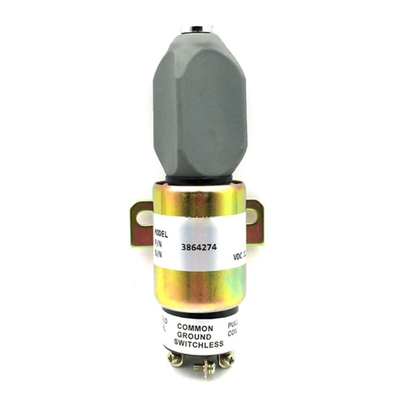 Stop Valves Engine Shutdown Solenoid for Heavy Equipment Offer Reliable Engine Protection and Easy Installation 3864274