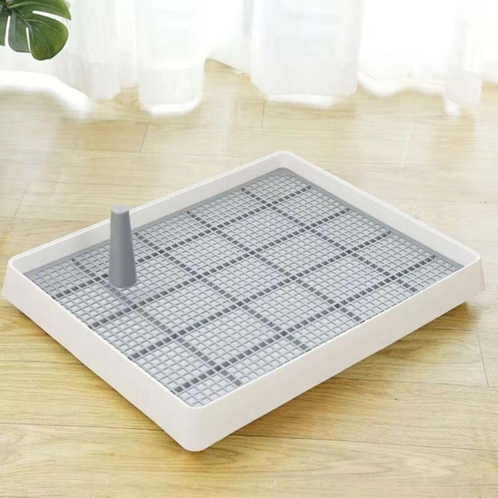 Plastic Portable Pet Toilet Mesh Puppy Urine Tray Indoor Training Dog Potty Pad  Pet Supplies