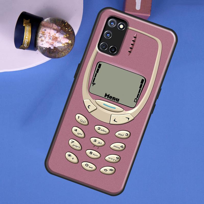 Retro Mobile Phone Phone Case For Oppo A80 A40 A60 A16 A76 A96 A91 A15 A17 A74 A94 A54 A57S A18 A38 A58 A98 A78