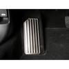 For Honda Accord 10Th 2018-2022 Silver Steel Inner Footrest Pad Pedal Cover Trim