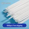 ZISIZ Individually Wrapped Foldable Disposable Straws
