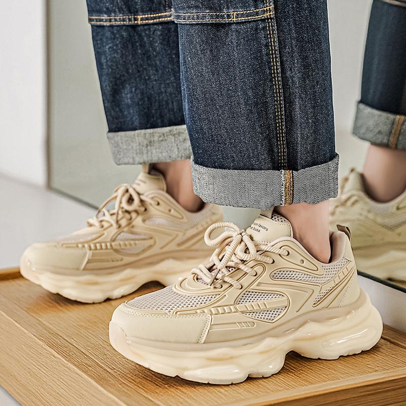 Herren Speed Casual Sneaker Frühling Sommer Neu Weiche Sohle Rutschfest Atmungsaktiv Outdoor Laufschuhe Jugend Joker Trend Sportschuhe