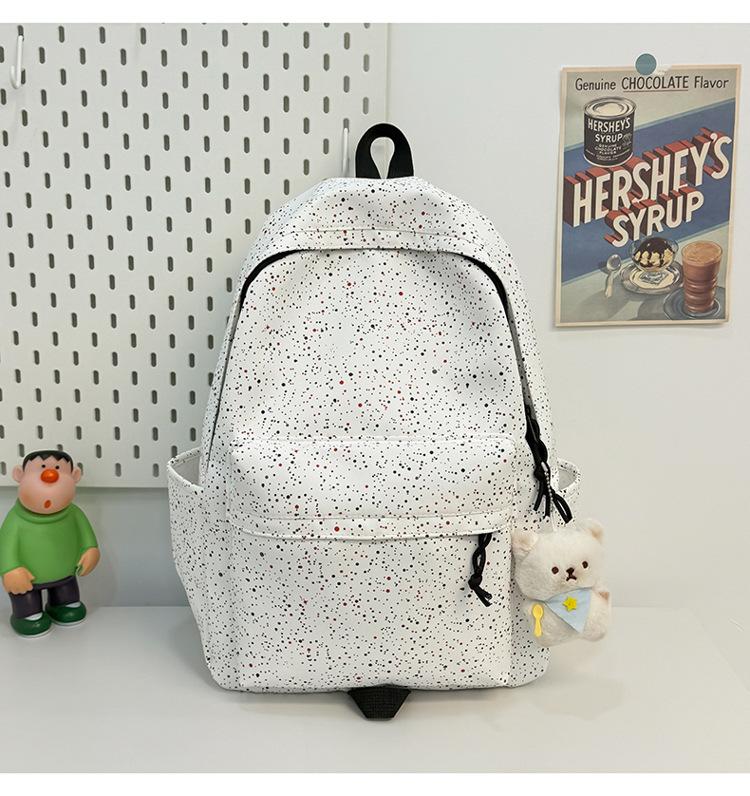 Schoolbag Street Trend Ins Leisure Sports School Bag Tuition Backpack Female Student Travel Light Leisure Commuter Backpack