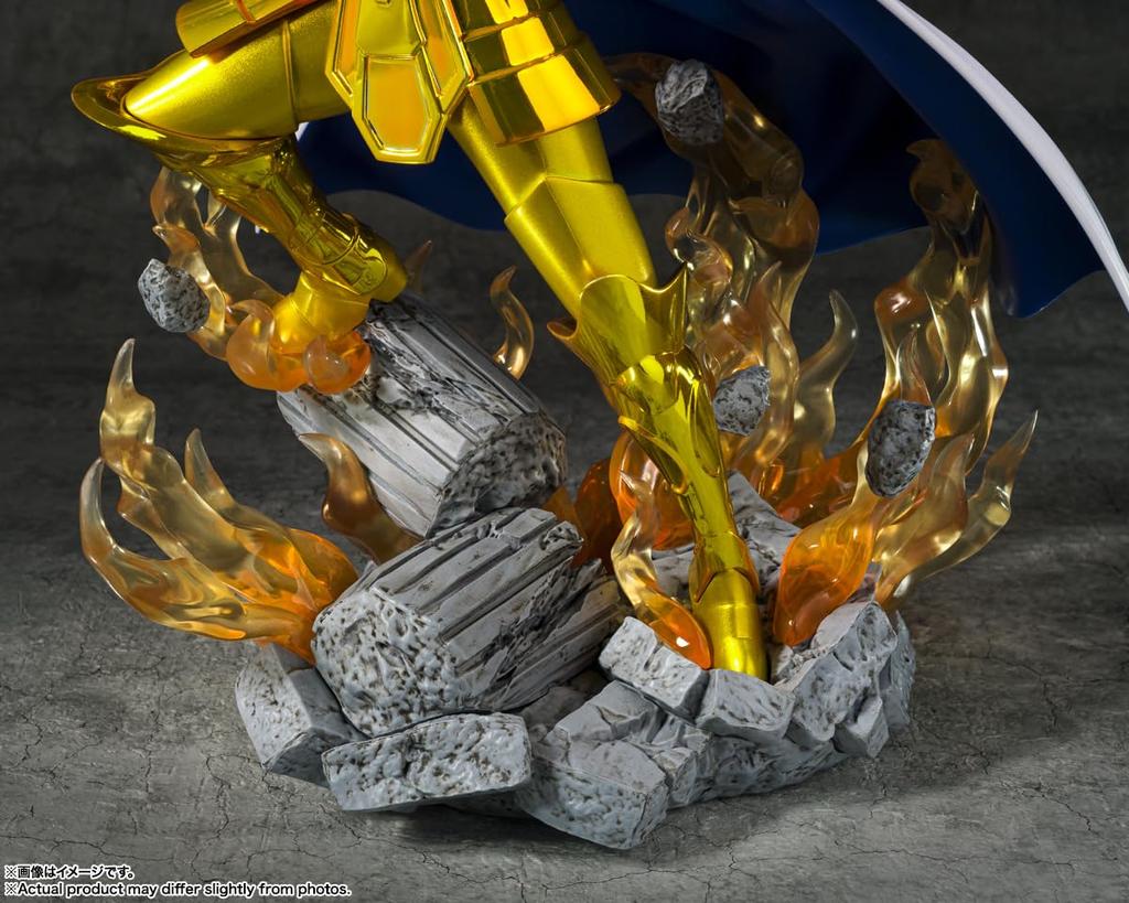 TAMASHII NATIONS Figuarts Zero Touche Métallique Saint Seiya Gemini Saga Approx. 210mm ABS & PVC Pre-painted Finished Figure
