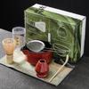 4Pcs 7 Pcs/set Japanese Matcha Blender Set Bamboo Whisk Matcha Brush Teaspoon Kiln Tea Set Beverage Shop Tea-Making Tools