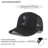 New Trendy Breathable Mesh Hat Pentagram Street Dance Skateboarding Hiphop Hat Outdoor Leisure Sunshade Baseball Hat Unisex