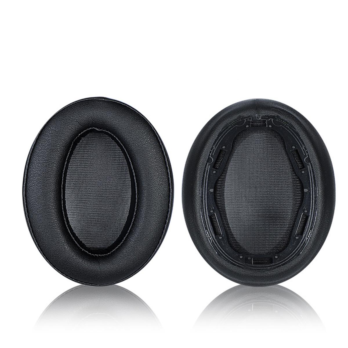 

Замінні амбушюри з протеїнової шкіри з піни пам’яті, муфти, амбушюри для бездротових навушників із шумопоглинанням Sony WH-H910N H.ear on 3 чорний