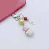 Creative Fun and Lovely Snowman Keychain Charm Pendant Fashion Accessory for Crafting and Festive Holiday Decorations