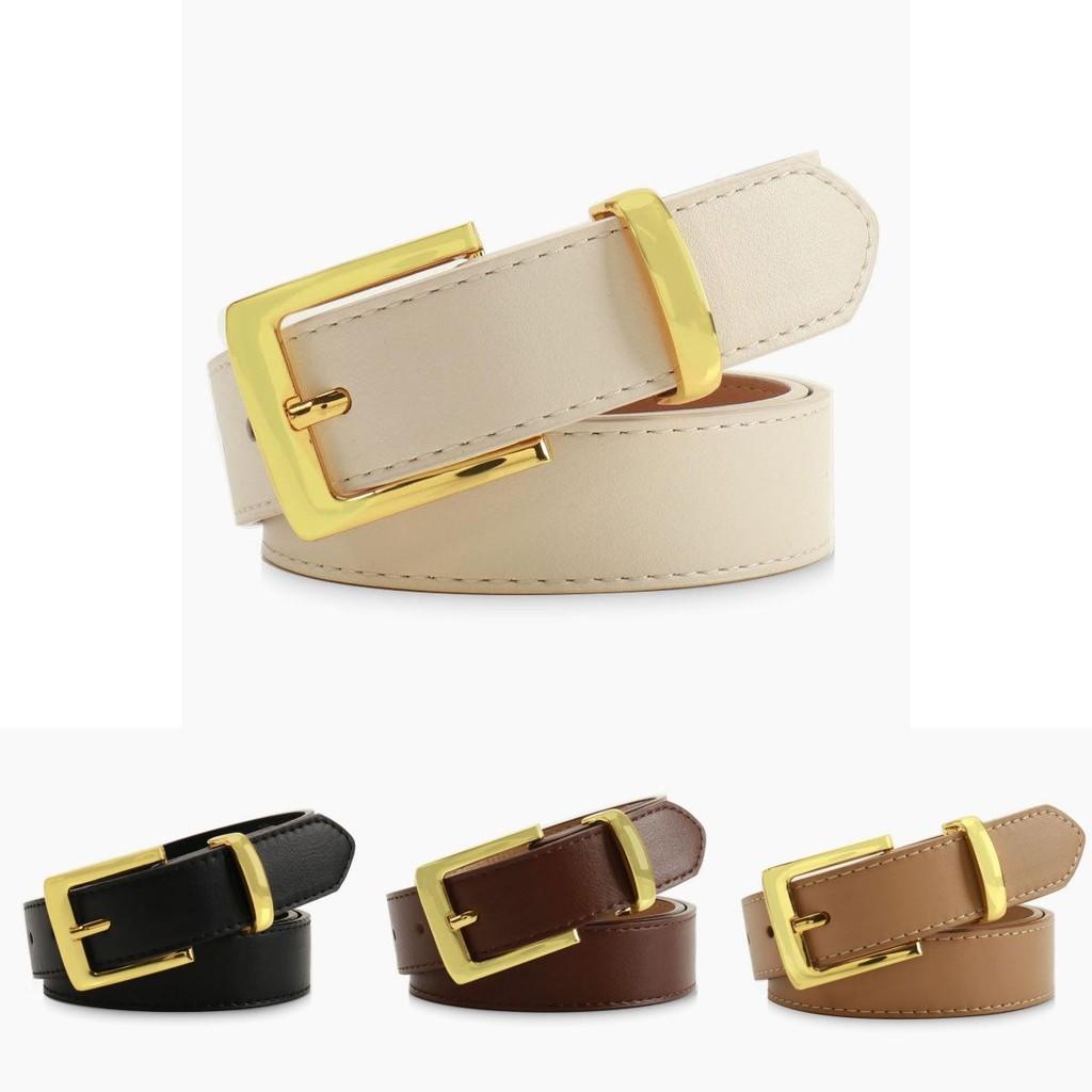 Elegant Alloy Buckle Belt For Womens Denim And Dressy Summer Style
